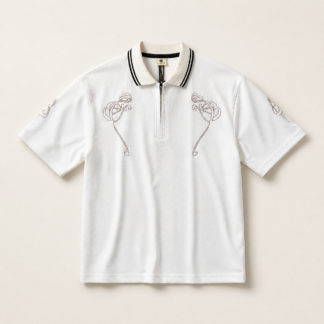 White Bloom Polo