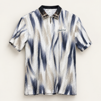 Coastal Breeze Zip Polo