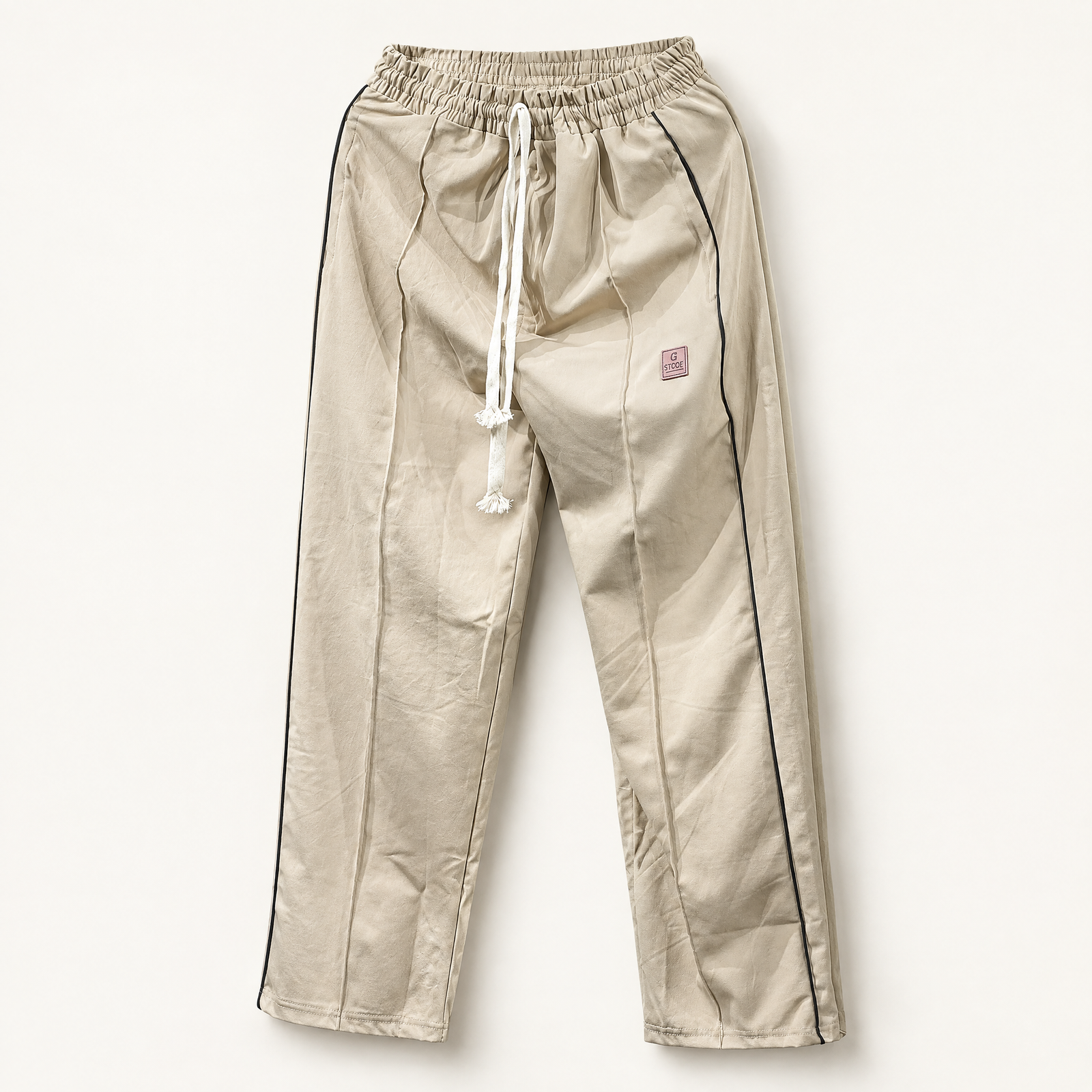 Sandstone Relaxed Track Pants