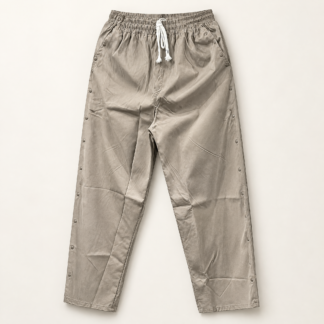 Desert Beige Snap Track Pants