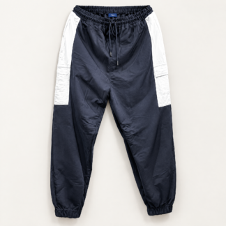 Navy Cargo Track Pants