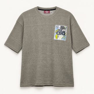 Stone Mosaic Textured Tee