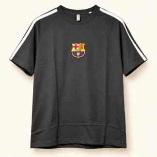 Charcoal Football Crest Tee