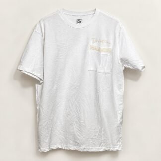 White Trim Pocket Tee