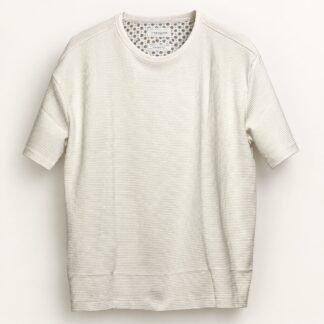 Ivory Textured Essential Tee