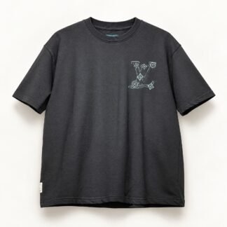 Charcoal Monogram Tee